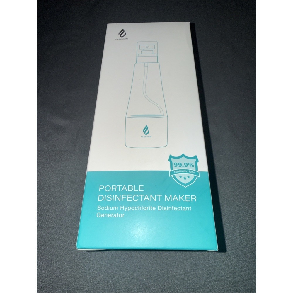 Portable Disinfectant Maker - Disinfectant Liquid Making Machine Brand New In BX